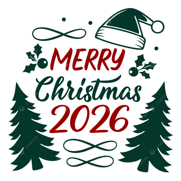Afbeelding: Kerstvakantie 2025 (pngtree-merry-christmas-2026-typography-and-clipart-transparent-background-png-image_21345791.png)